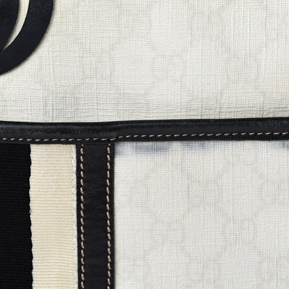 Gucci GG Plus Monogram Web Messenger Bag White 15 of 17