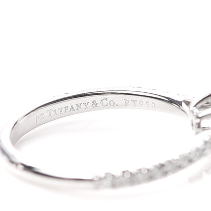 Tiffany Platinum Diamond .46ct Novo Engagement Ring 47 4 4 of 5