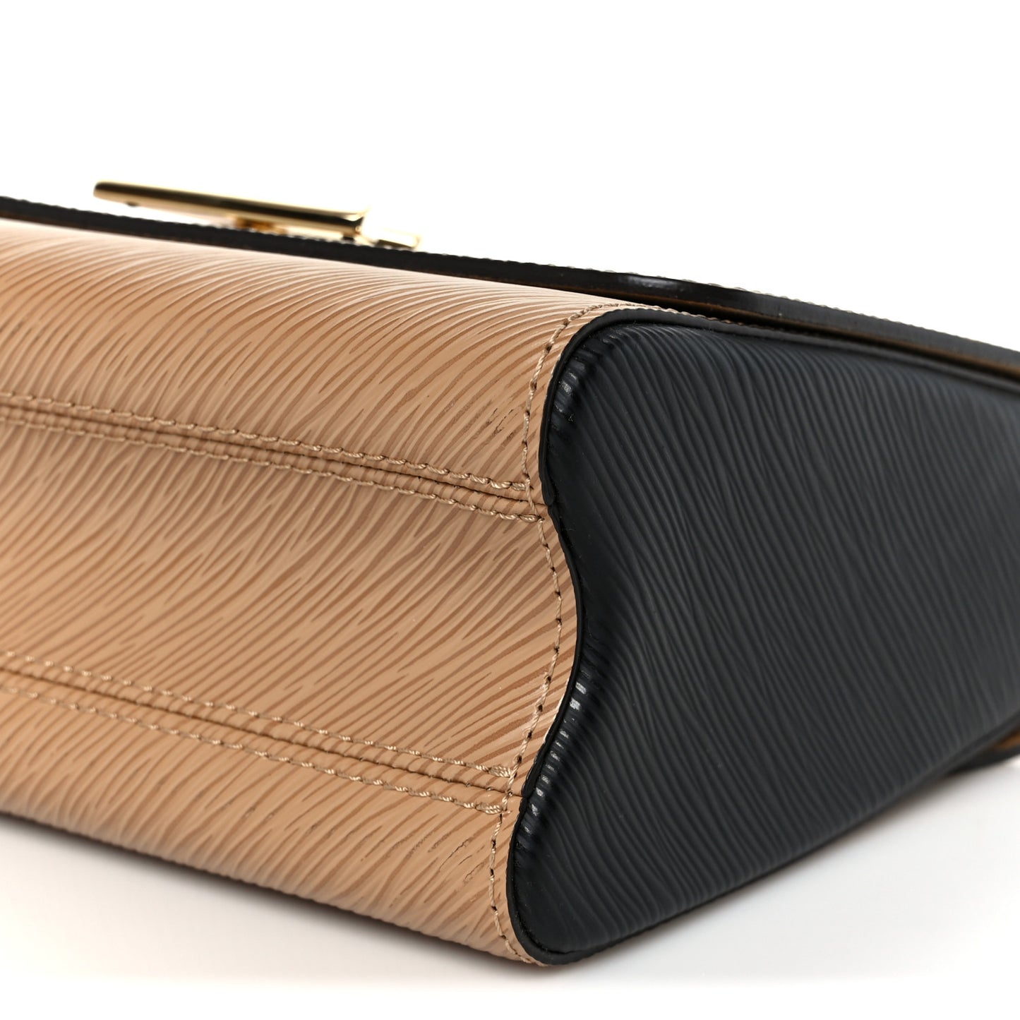 Epi Twist Shoulder Bag MM Camel