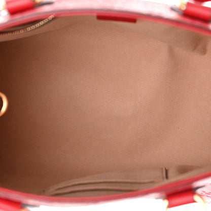 Gucci Soft Guccissima Signature Top Handle Tote Bag Red 5 of 10
