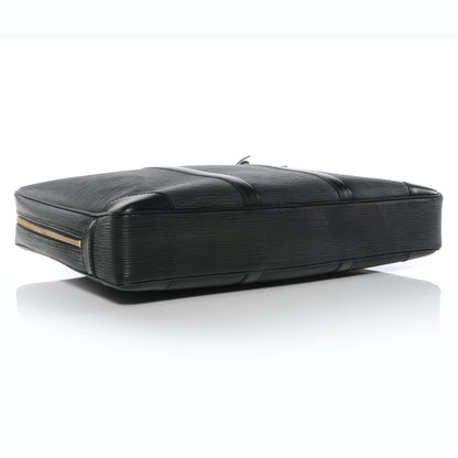 Louis Vuitton Epi Porte-Documents Voyage Briefcase Black 4 of 8