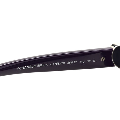 Chanel Acetate Sunglasses 5520-A Purple 5 of 7