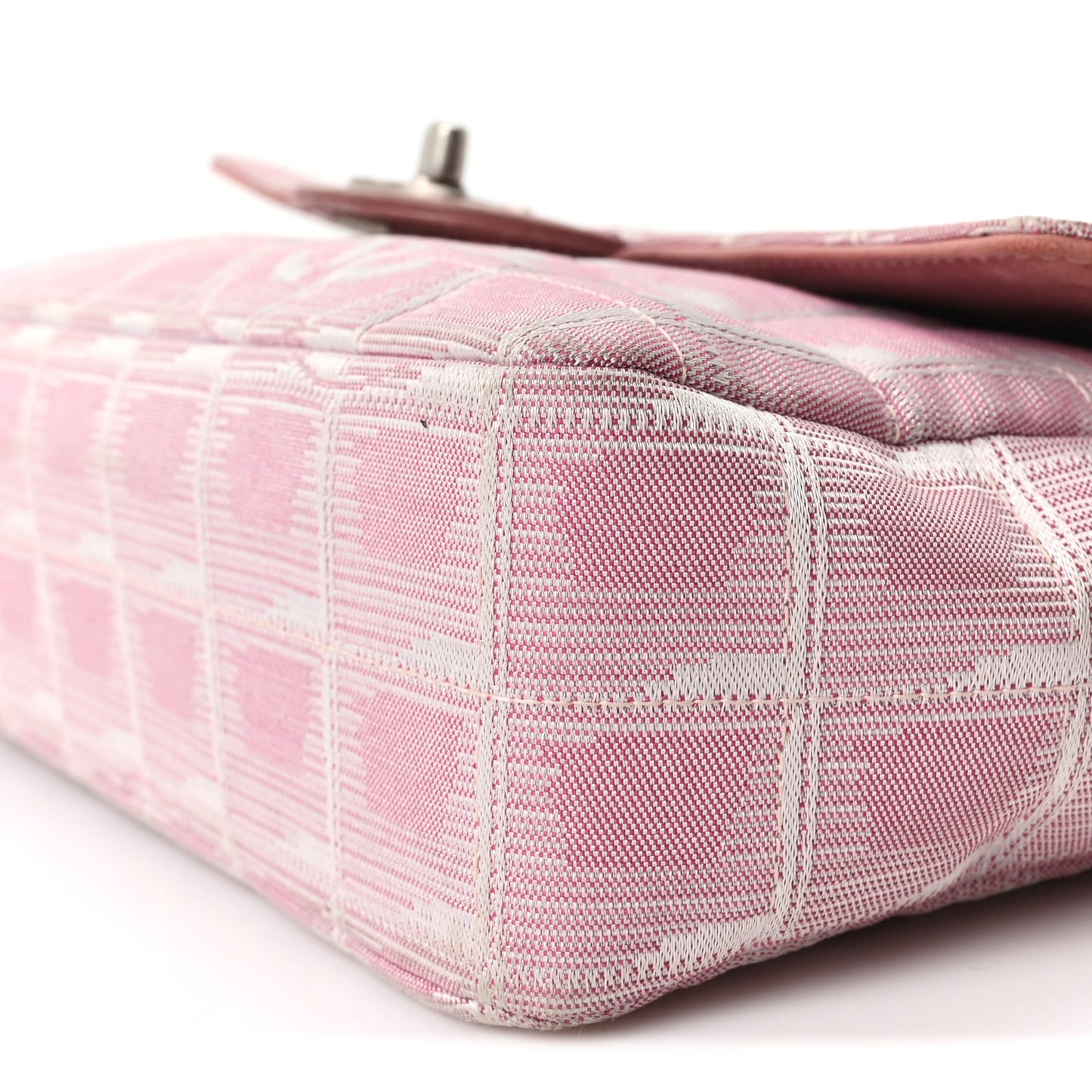 Nylon Medium Travel Flap Pink