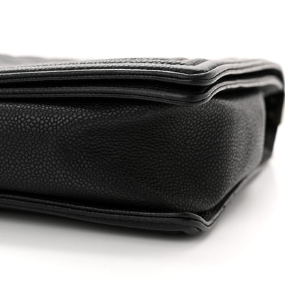Chanel Caviar Quilted Large Boy Flap Black 10 of 15