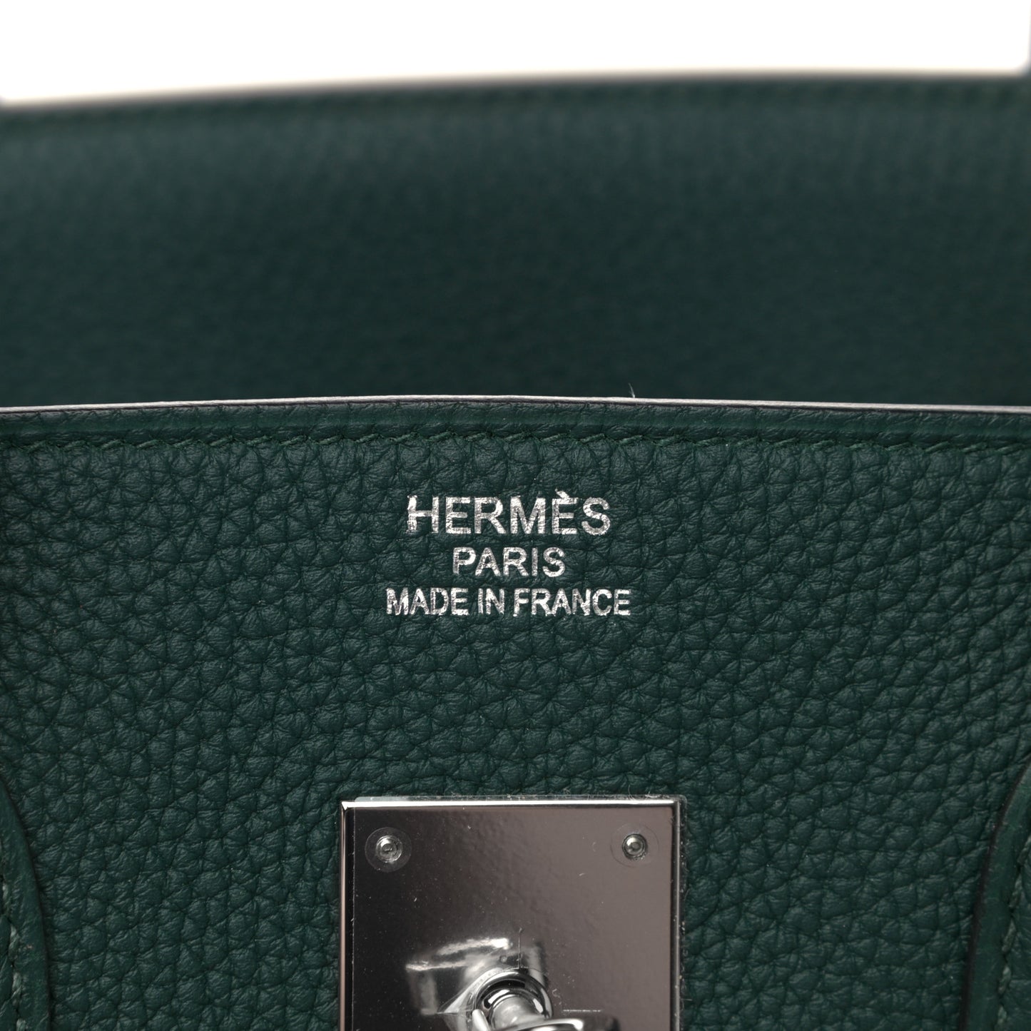 Togo Birkin 35 Vert Cypress