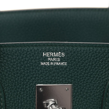 Hermes Togo Birkin 35 Vert Cypress 6 of 10