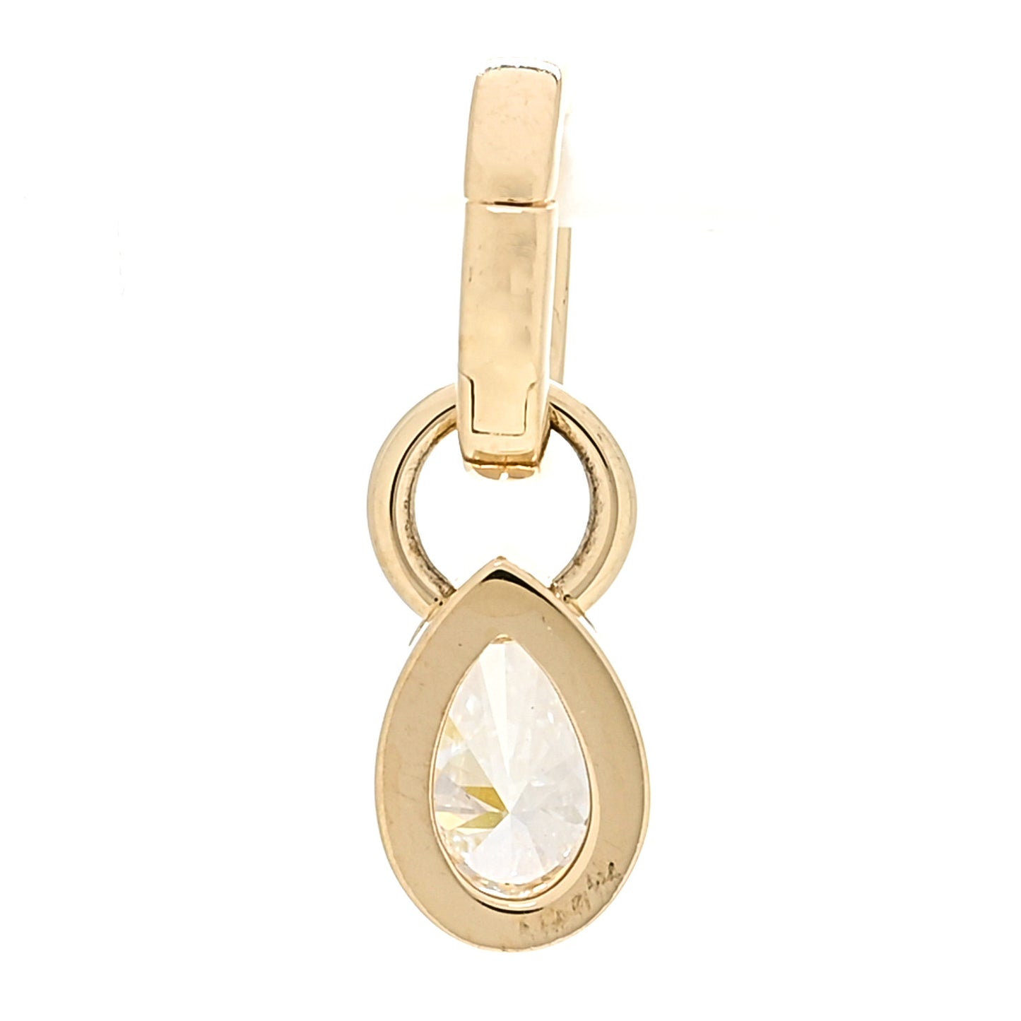 18K Yellow Gold Diamond Forever & Always a Pair Pendant