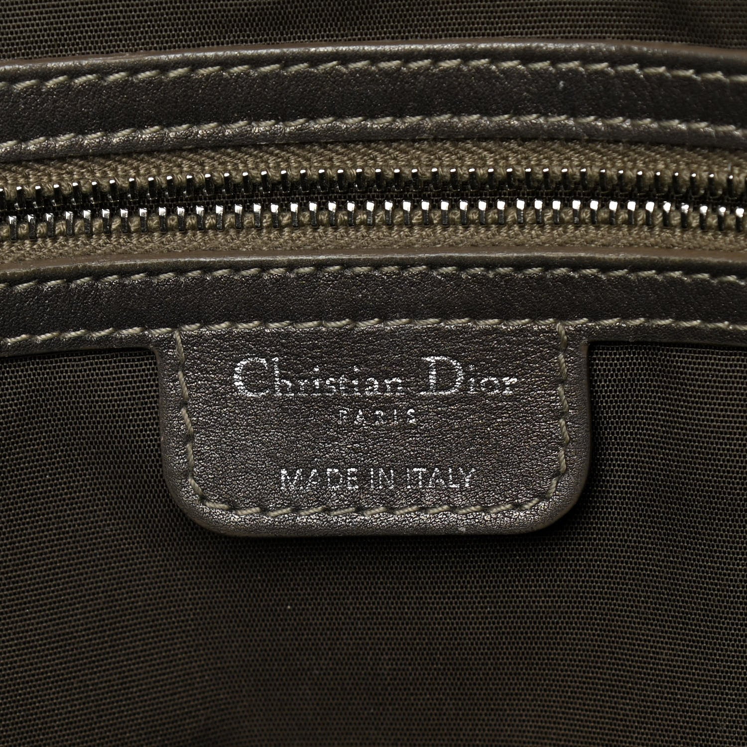 Christian Dior Coated Canvas Cannage Medium Panarea Tote Grey 5 of 17