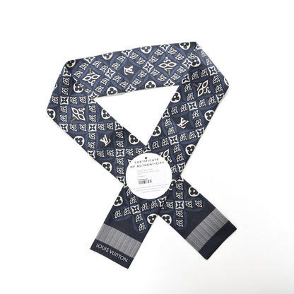 Louis Vuitton Silk Since 1854 Bandeau Blue 4 of 4