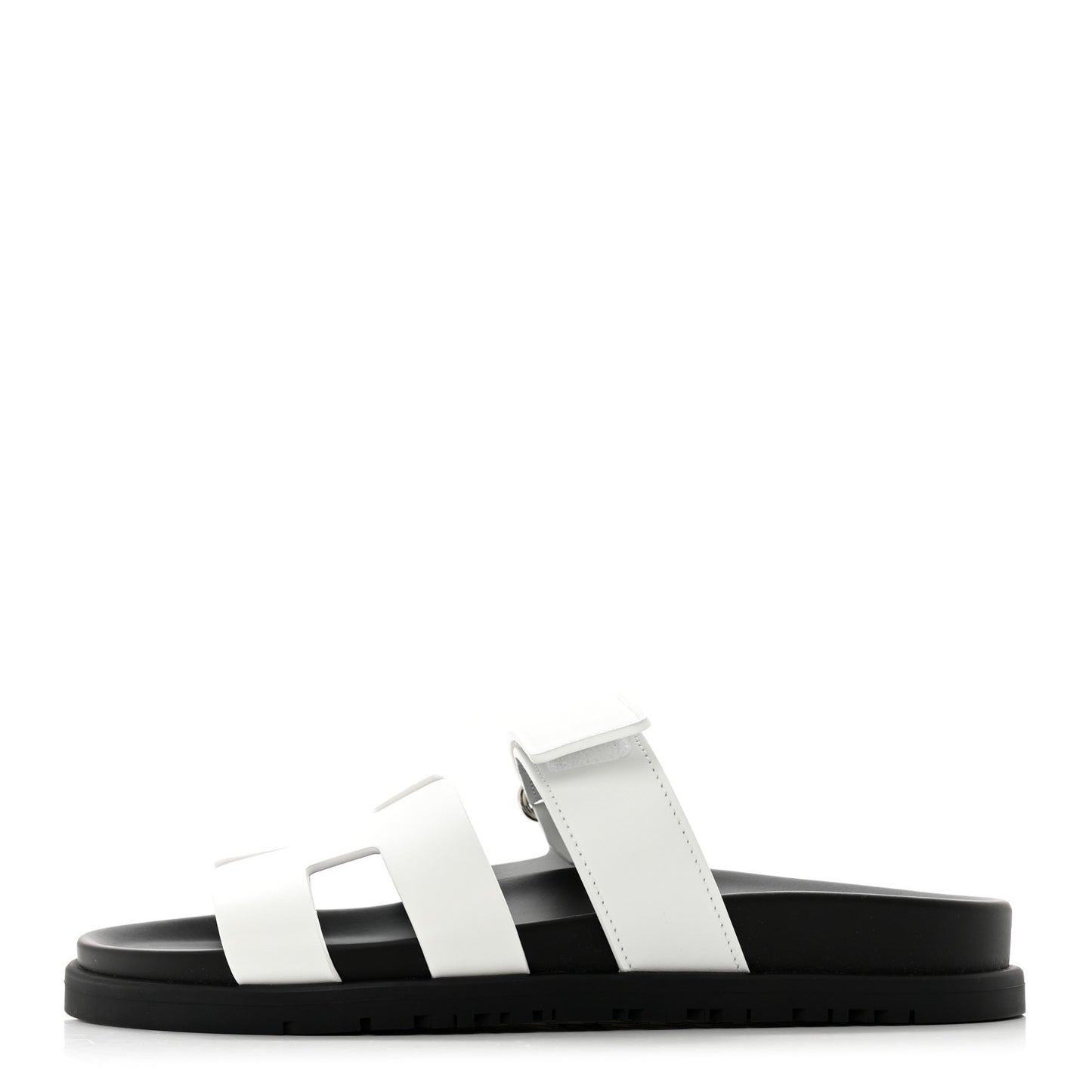 Calfskin Womens Chypre Sandals 36.5 White