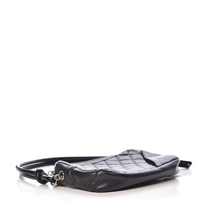Chanel Calfskin Quilted Cambon Pochette Black 4 of 19