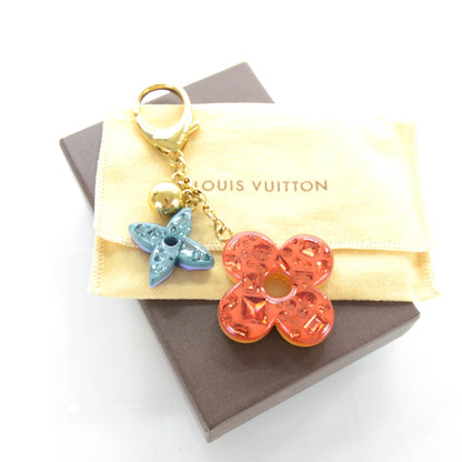 Louis Vuitton Resin Strass Glam Flower Bag Charm Multicolor 2 of 6