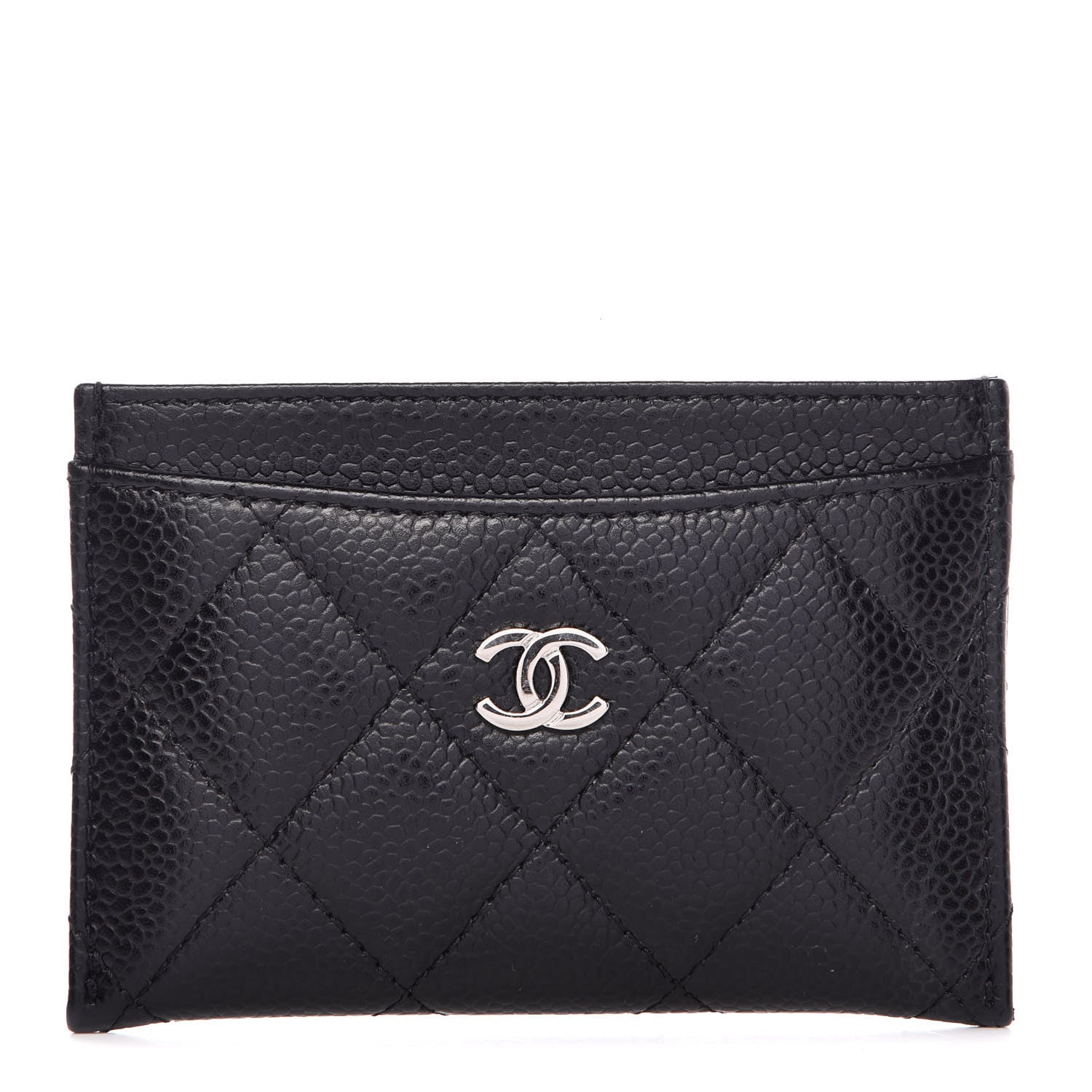 Chanel Caviar Quilted Card Holder Black 1 of 9