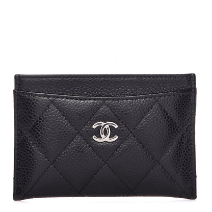 Chanel Caviar Quilted Card Holder Black 1 of 9