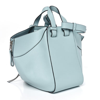 Loewe Calfskin Medium Hammock Shoulder Bag Aqua 3 of 10