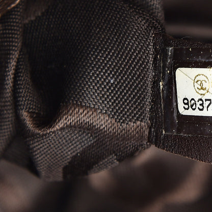 Chanel Caviar CC Stitched Medium Tote Brown 7 of 17