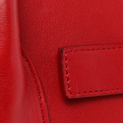 Saint Laurent Calfskin Small Sac De Jour Lipstick Red 14 of 27
