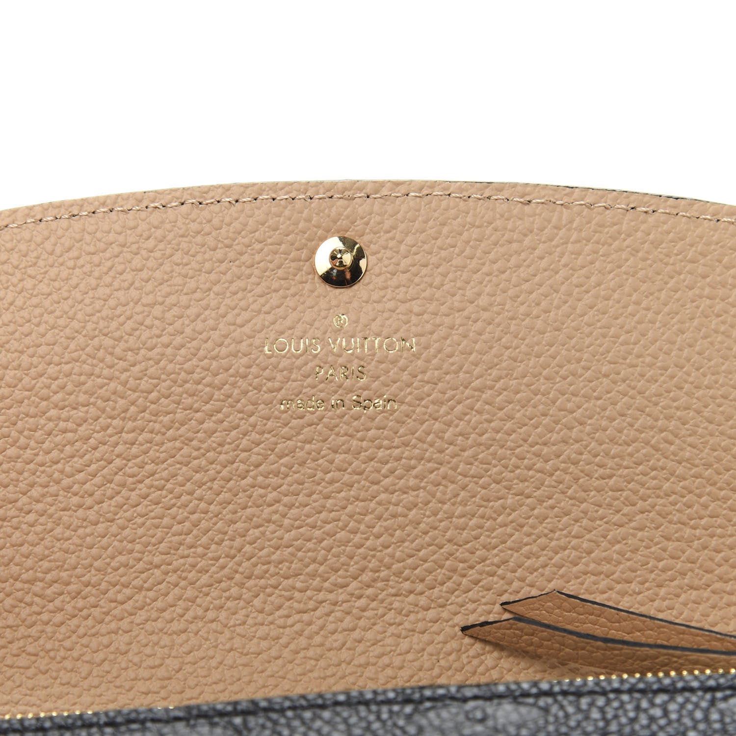 Louis Vuitton Empreinte Emilie Wallet Black Dune 6 of 10