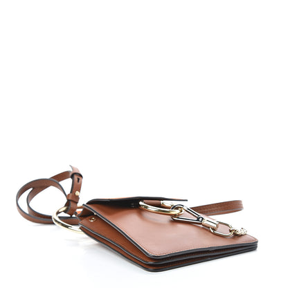 Chloe Suede Calfskin Mini Faye Bracelet Bag Tobacco 4 of 15