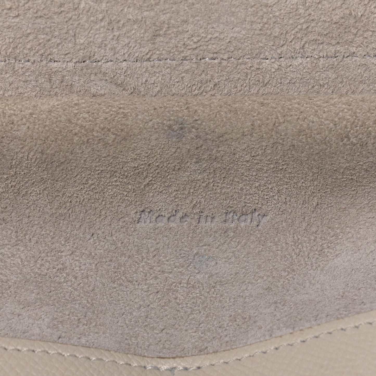 Grained Calfskin Mini Belt Bag White