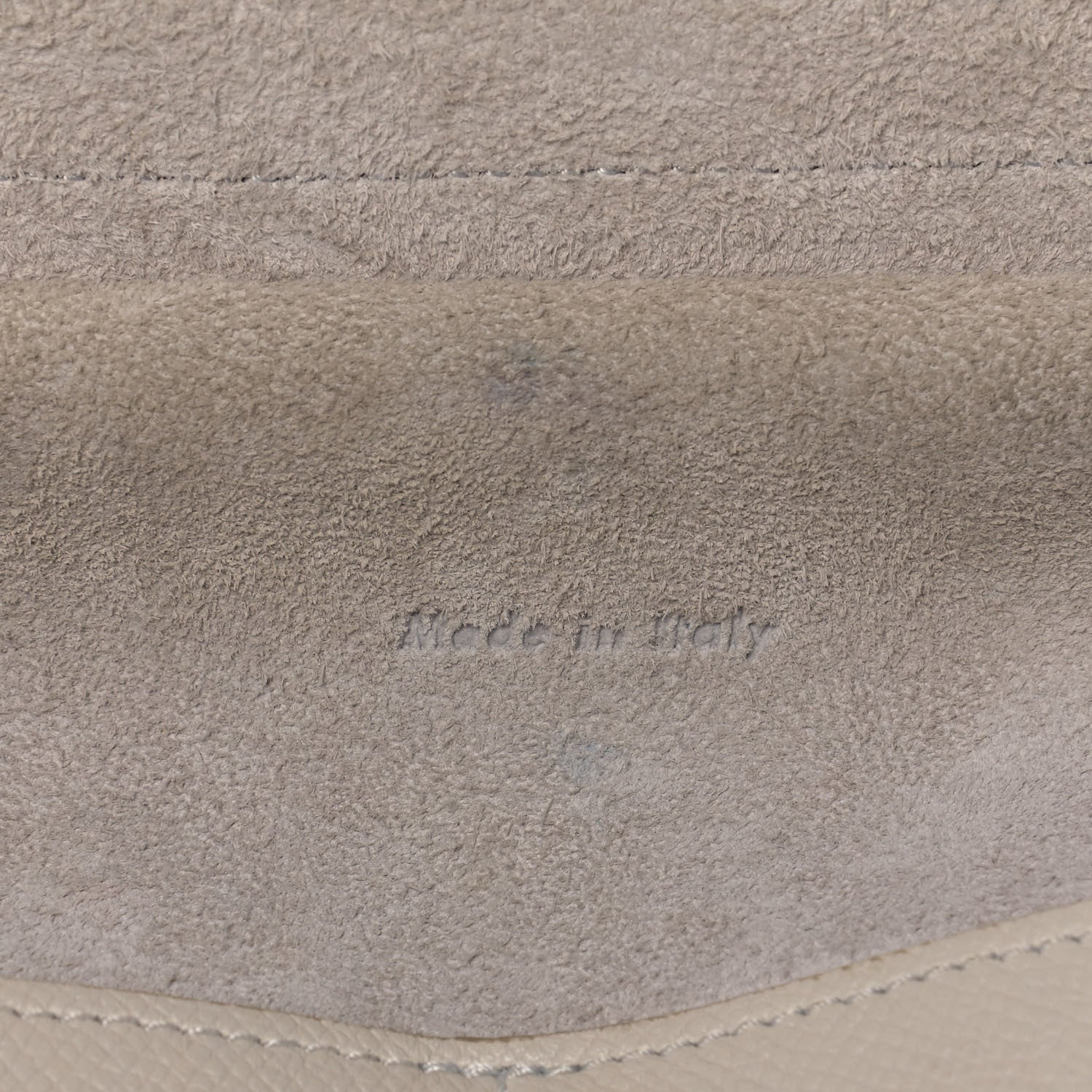 Celine Grained Calfskin Mini Belt Bag White 6 of 14