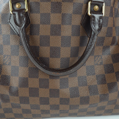 Louis Vuitton Damier Ebene Speedy 35 13 of 14