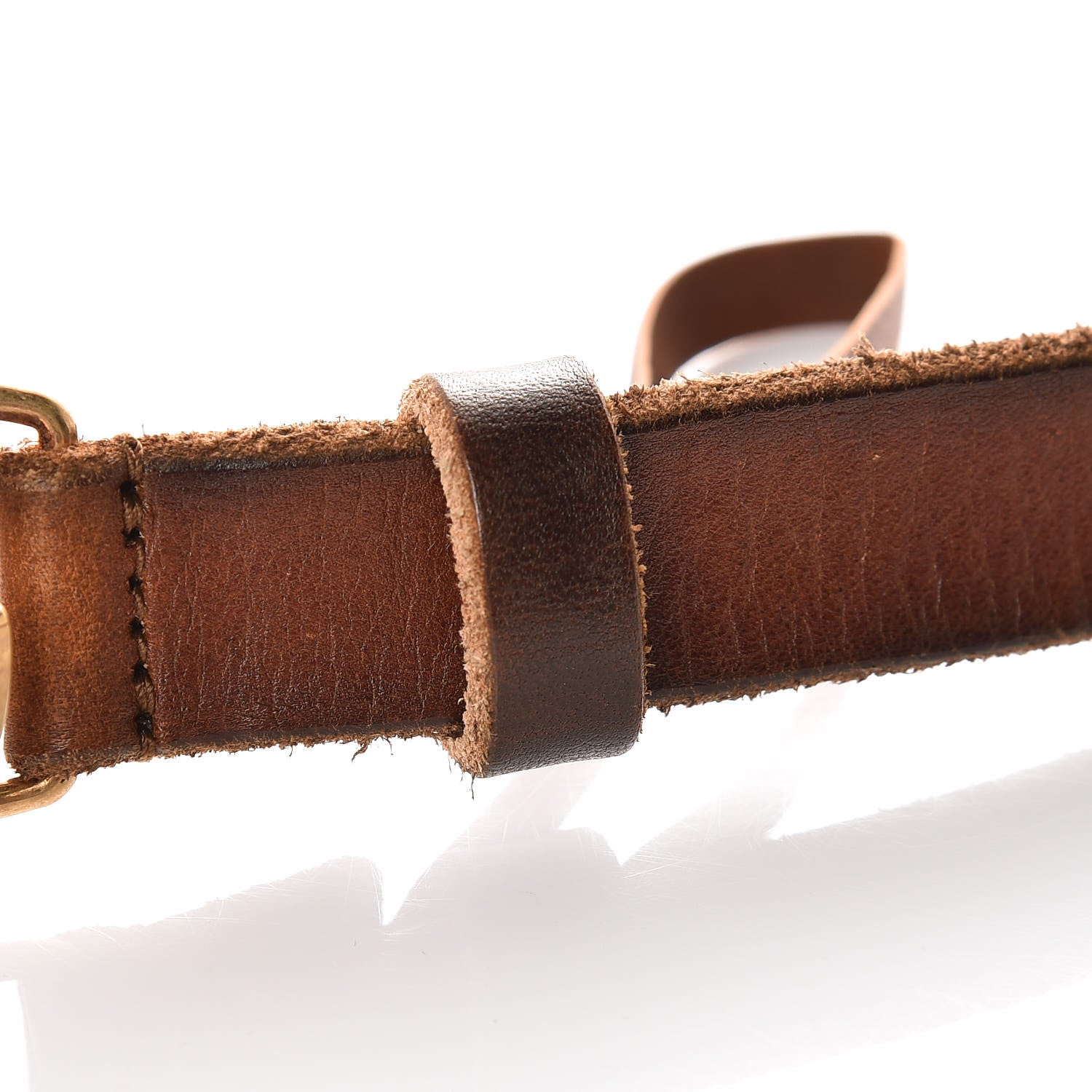 Gucci Faded Calfskin Double G 20mm Belt 75 30 Cuir 8 of 8