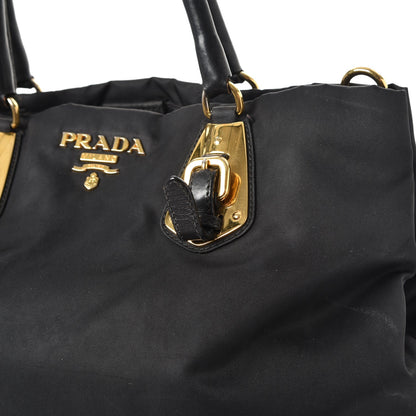 Prada Tessuto Nylon Tote Nero Black 12 of 23