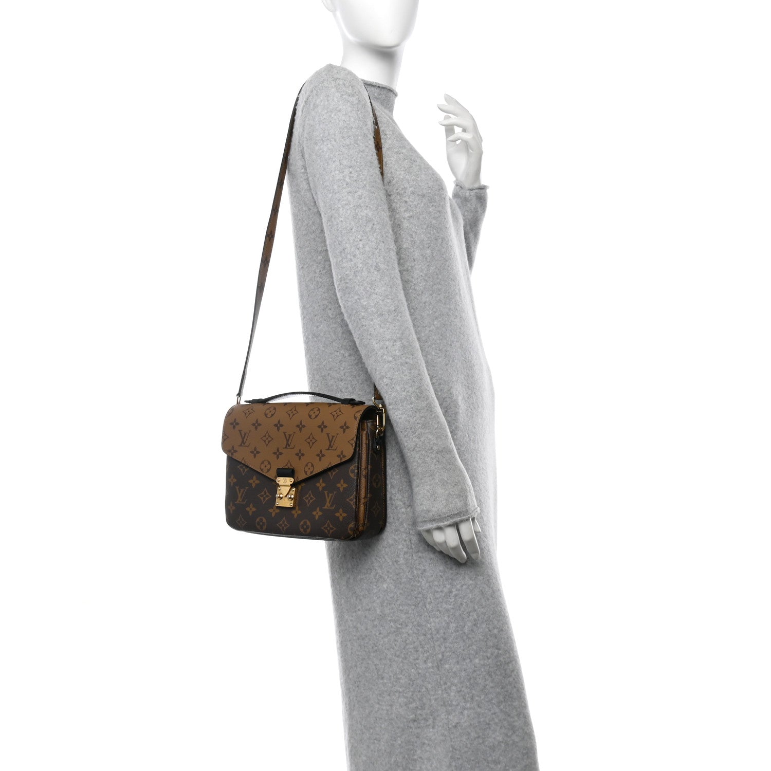 Louis Vuitton Reverse Monogram Pochette Metis 2 of 12