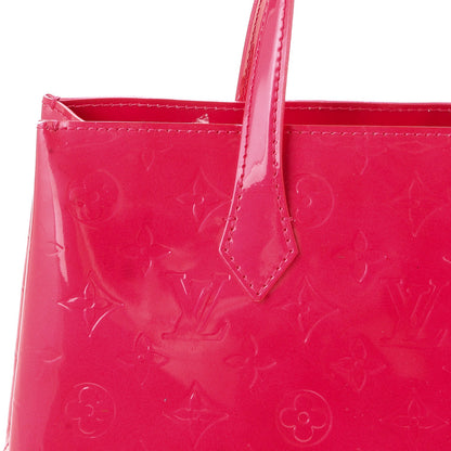 Louis Vuitton Vernis Wilshire PM Rose Pop 10 of 15