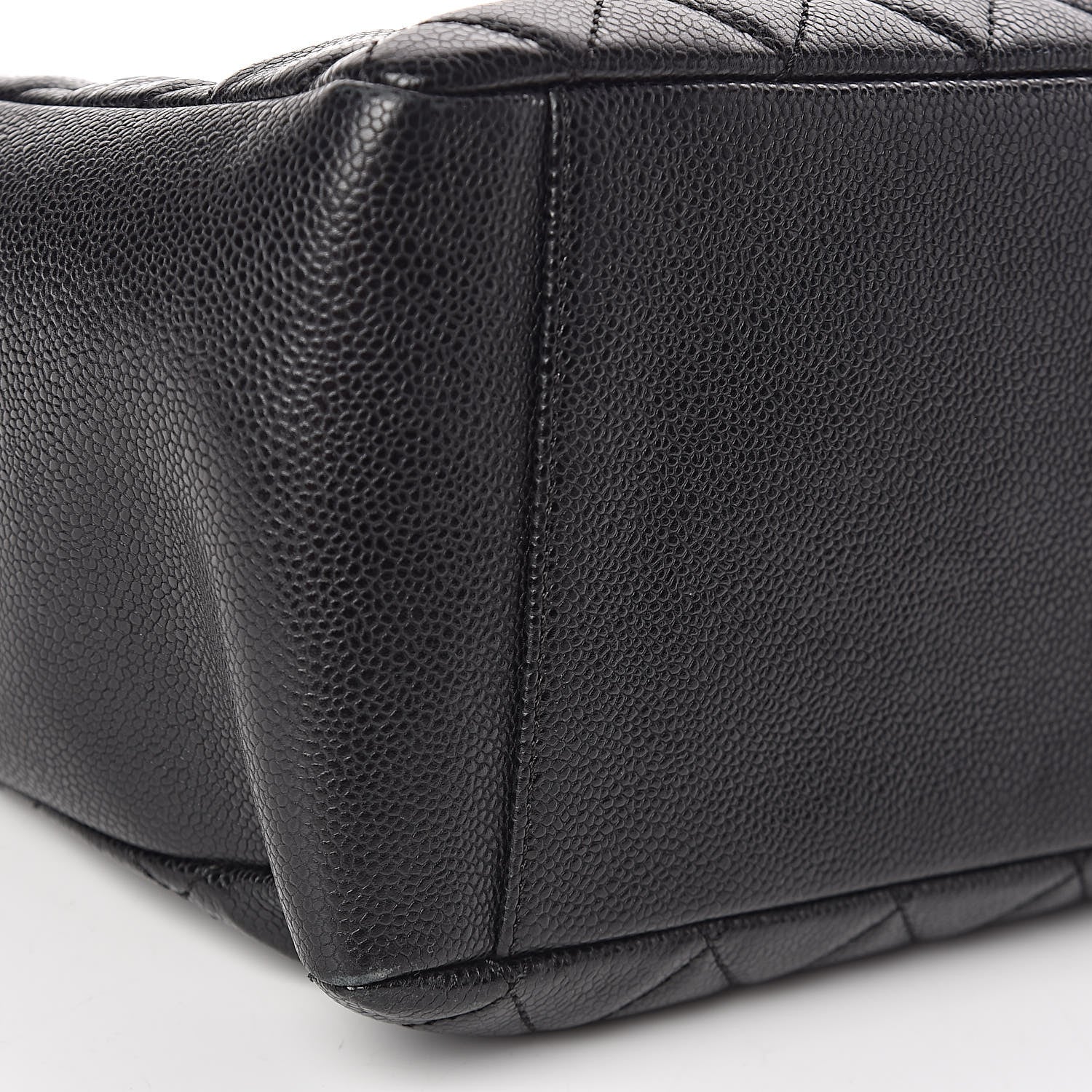 Chanel Caviar Quilted Grand Shopping Tote GST Black 9 of 10
