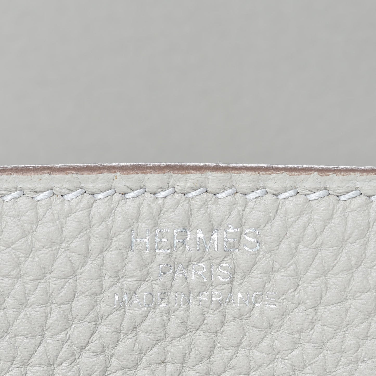 Togo Birkin 25 Gris Perle