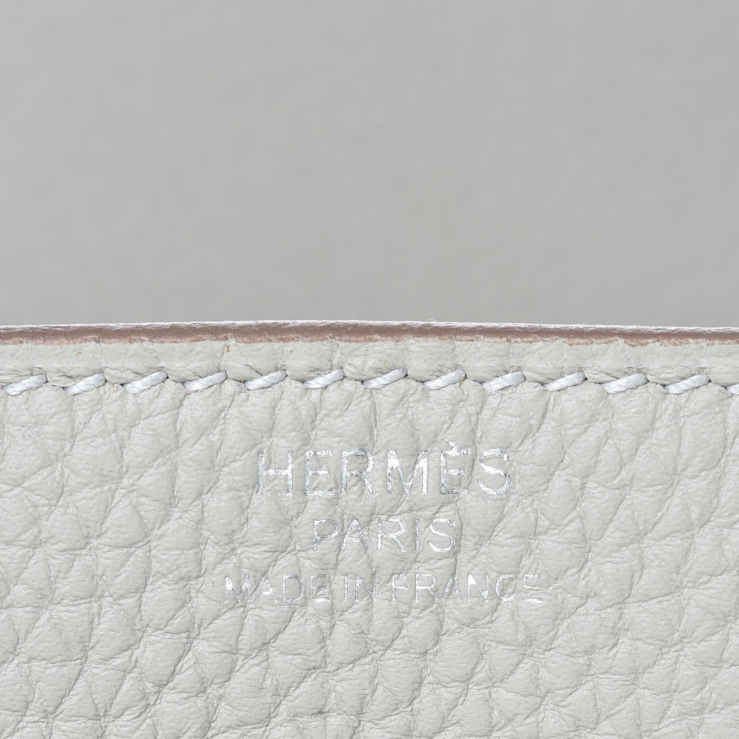 Hermes Togo Birkin 25 Gris Perle 9 of 33