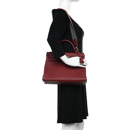 Hermes Togo Kelly Retourne 32 Rouge Garance 2 of 13