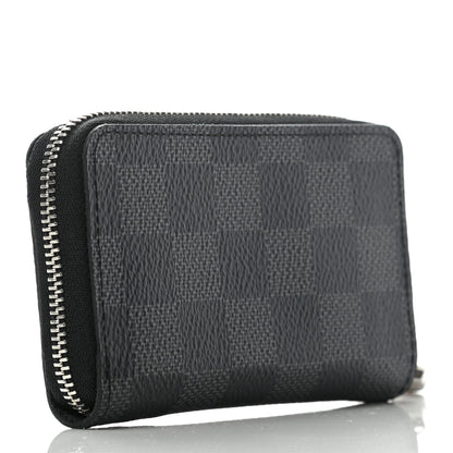 Louis Vuitton Damier Graphite Zippy Coin Purse Vertical 3 of 8