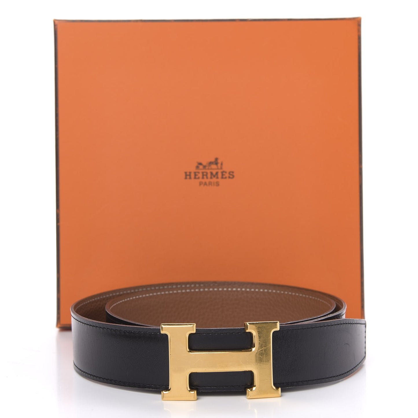 Box Togo 32mm H Belt 80 Black Gold