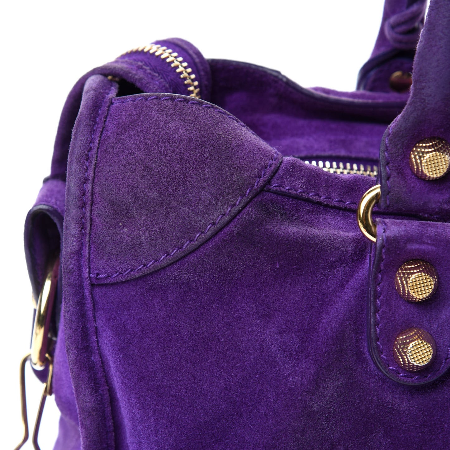 Baby Daim Suede Giant 12 Gold Hardware City Ultraviolet