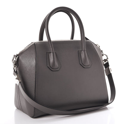 Givenchy Sugar Goatskin Small Antigona Dark Grey 2 of 11