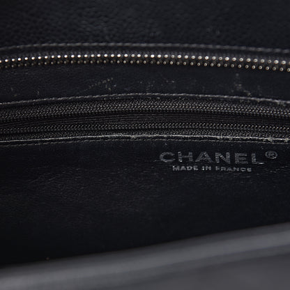 Chanel Caviar Quilted Medallion Tote Black 9 of 16