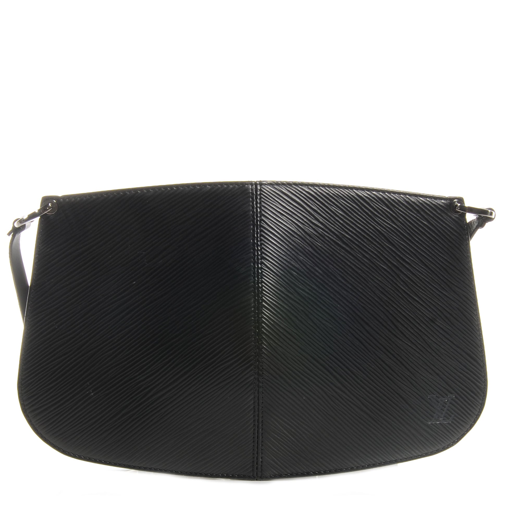 Louis Vuitton Epi Demi Lune Pochette Black 1 of 8