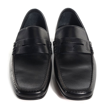 Louis Vuitton Mens Calfskin Earl Loafer 10 Black 2 of 5