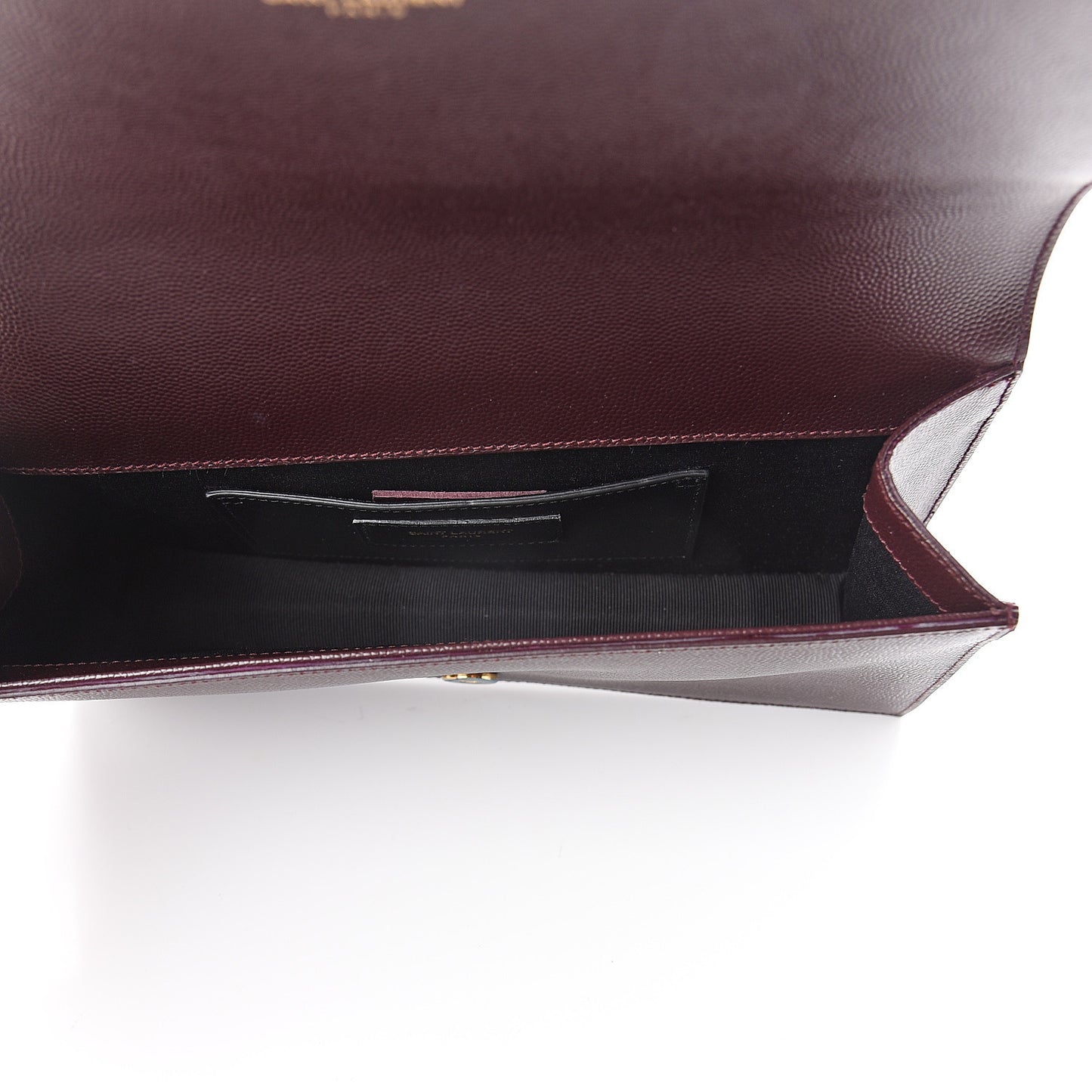 Grain De Poudre Classic Kate Monogram Clutch Amaranto