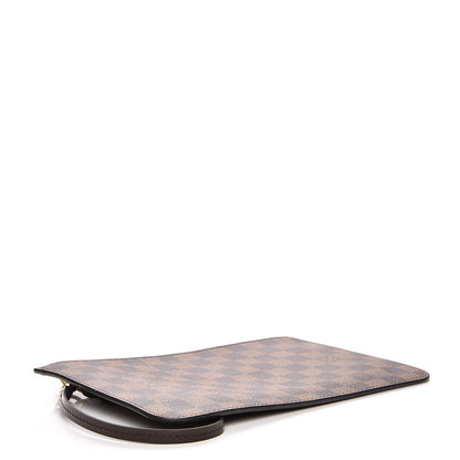 Louis Vuitton Damier Ebene Neverfull MM GM Pochette 4 of 8