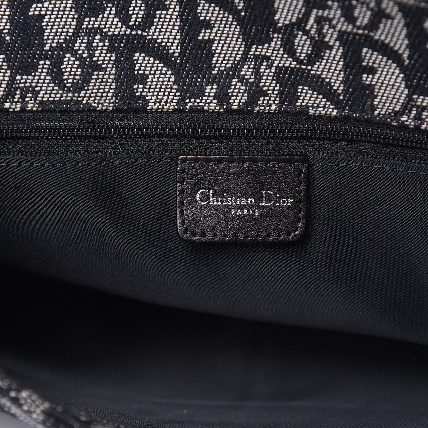 Christian Dior Monogram Flap Messenger Navy Blue 8 of 12