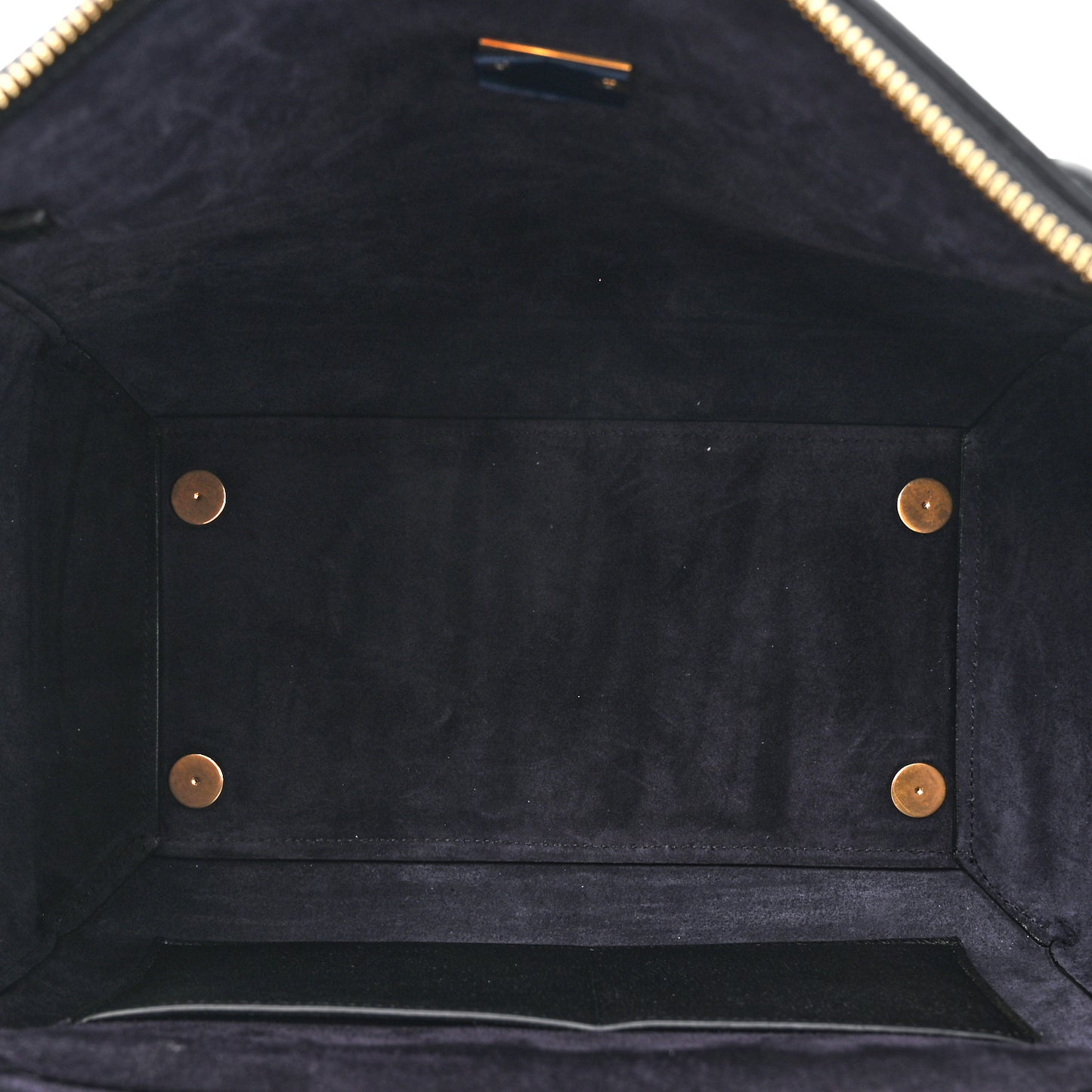 Grained Calfskin Belt Bag Black