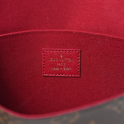 Louis Vuitton Monogram Pochette Felicie Chain Wallet Fuchsia 10 of 18