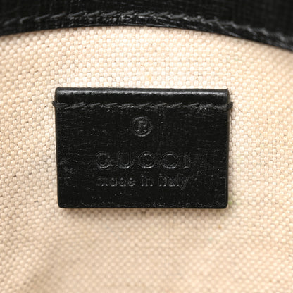 Gucci Azalea Calfskin Web Mini Horsebit 1955 Shoulder Bag Black 6 of 14