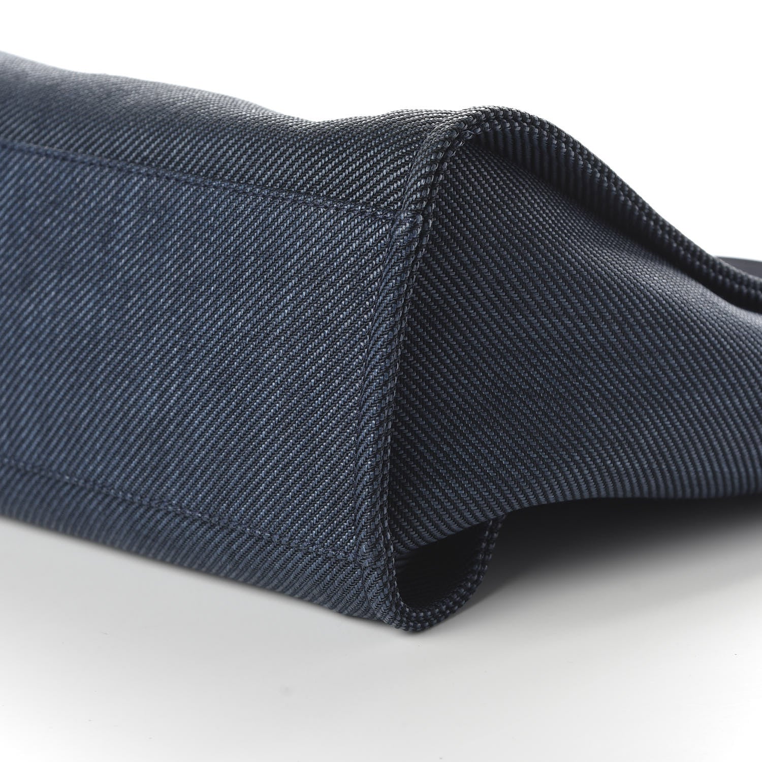 Chanel Denim Medium Deauville Tote Dark Blue 7 of 10