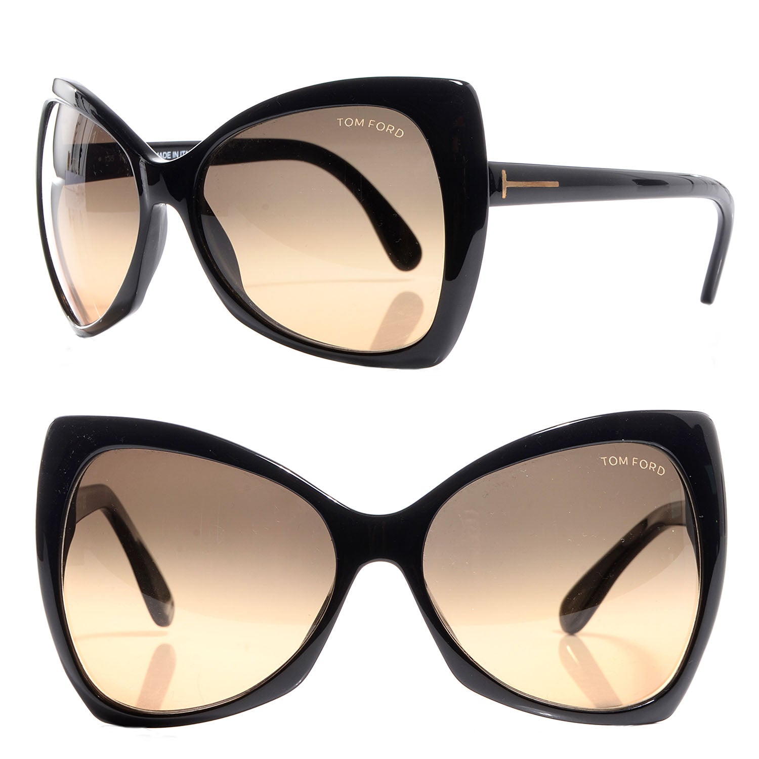 Tom Ford Nico Sunglasses TF175 Black 1 of 6