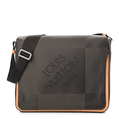 Louis Vuitton Damier Geant Messenger Bag Terre 1 of 8